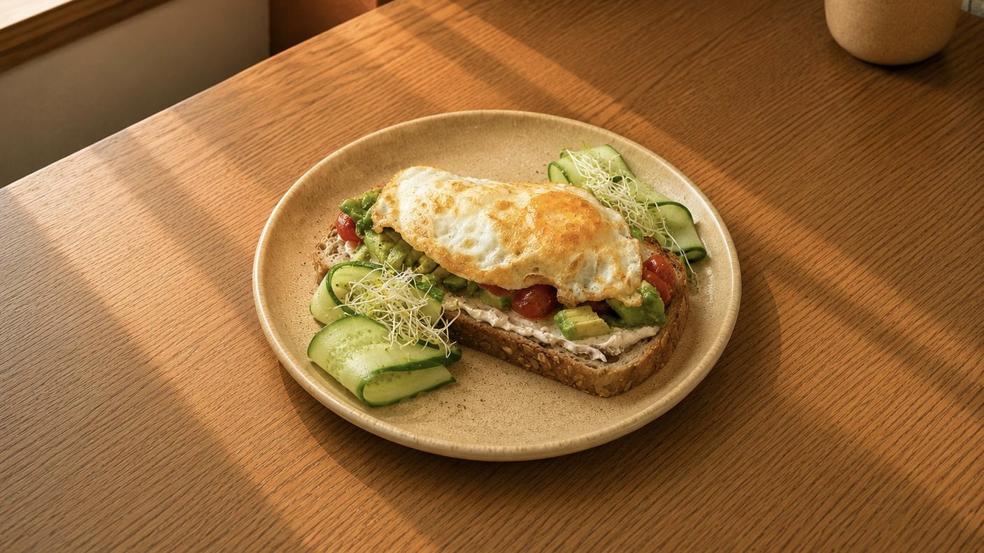 Avocado & Ei Bruschetta – Frühstück im ERET Café Mülheim